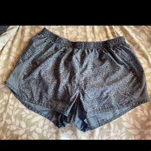 Gray Nike running shorts size medium
